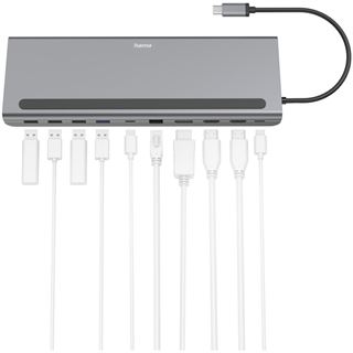 Hama USB-C Docking Station Connect2Office Pro (00200100)
