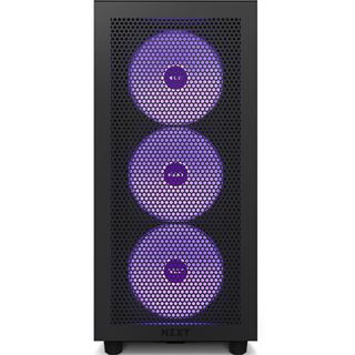 NZXT H7 Flow RGB Midi Tower ohne Netzteil schwarz