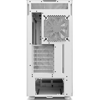 NZXT H7 Flow RGB mit Sichtfenster Midi Tower ohne Netzteil weiss