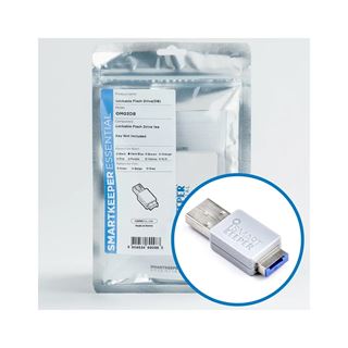 SmartKeeper Basic "USB Stick" verriegelbar 32GB dunkelblau