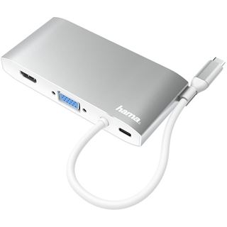 HAMA USB-C Hub Multiport Adapter (00200111) - USB Hubs | Mindfactory.de