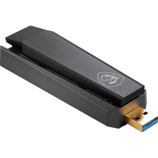 MSI WiFi USB Adapter, AX1800 USB 3.0 WLAN Adapter