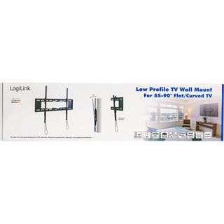 Logilink TV-Wandhalterung,55-90",neigbar,horiz.verstellbar