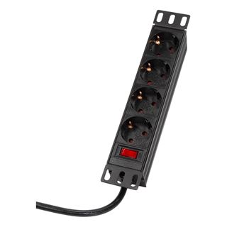 (&euro;9,65*/1m) 2.00m LogiLink Strom Steckdosenleiste Stecker auf