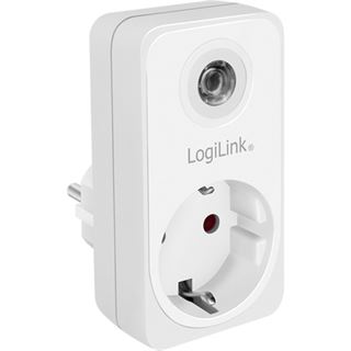 LogiLink Steckdosenadapter mit D&auml;mmerungssensor, 1xCEE 7/3
