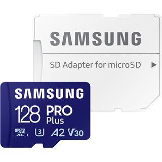 128GB Samsung MicroSD Card SDXC PRO Plus (2023)(CL10) retail