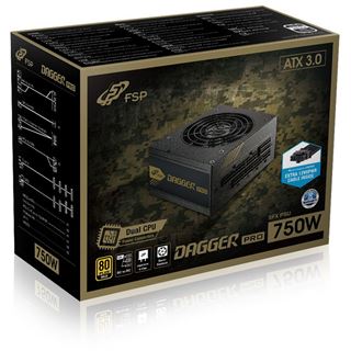 850 Watt FSP Group Dagger Pro Modular 80+ Gold