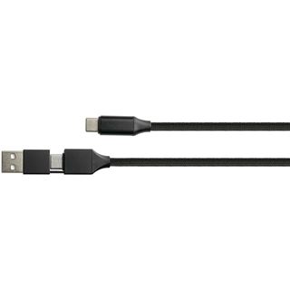 (€8,90*/1m) 1.00m PYTHON USB-C Datenkabel PD USB C Stecker auf