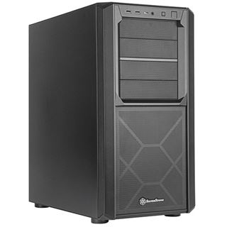 Silverstone Seta D1 Midi Tower schwarz