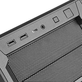 Silverstone Seta D1 Midi Tower schwarz
