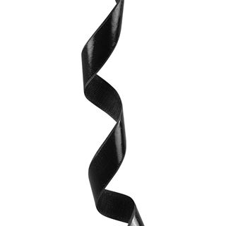 LogiLink Klettband-Set, schwarz, Breite: 25 mm, Rolle, 5m