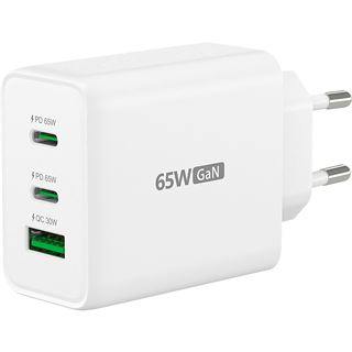 J5CREATE 65W GAN USB-C 3-PORT CHARGER