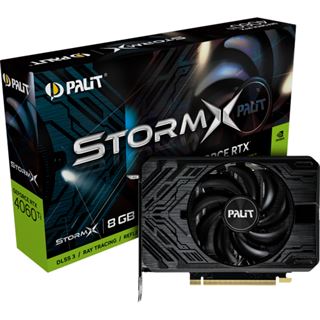 8GB Palit GeForce RTX 4060 Ti StormX Aktiv PCIe 4.0 x16 (x8) (Retail)