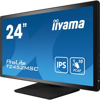 24" (60,96cm) iiyama ProLite T2452MSC-B1 schwarz 1920x1080