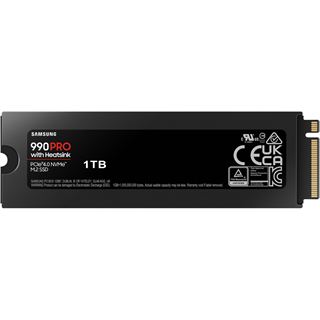 1TB Samsung 990 PRO with Heatsink M.2 2280 PCIe 4.0 x4 3D-NAND TLC