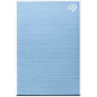 2TB SEAGATE One Touch External HDD with Password Protection Light Blue