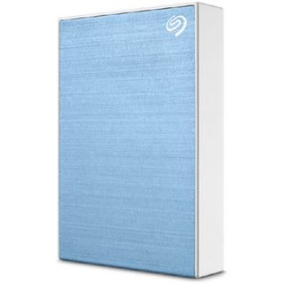 2TB SEAGATE One Touch External HDD with Password Protection Light Blue