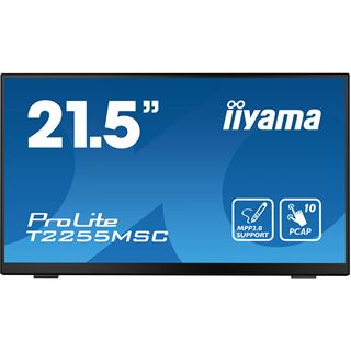 21,5" (54,61cm) iiyama ProLite T2255MSC-B1 schwarz 1920x1080