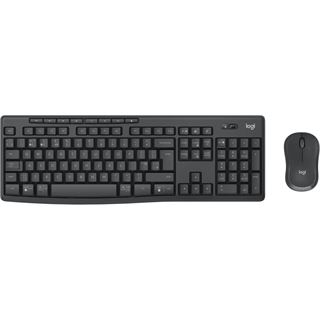 Logitech MK370 Combo Deutsch USB und Bluetooth Graphite