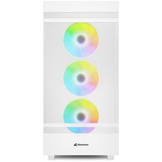 Sharkoon Rebel C50 RGB Midi Tower weiss