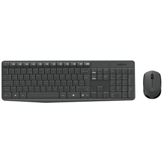 Logitech MK235 Wireless Keyboard / Mouse GREY-PTG-2.4GHZ-MEDITER
