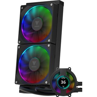 Gamdias Chione P3-240U incl. IPS Display & Pump Fan All-in-One