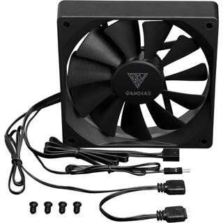 Gamdias Aeolus M3-1201 120x120x25mm 800-2000 U/min schwarz