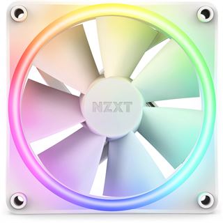 NZXT F Series F120 RGB 120x120x25mm 500-1800 U/min 29 dB(A) weiß