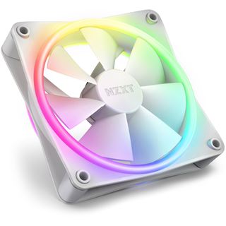 NZXT F Series F120 RGB 120x120x25mm 500-1800 U/min 29 dB(A) weiß