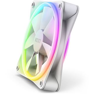 NZXT F Series F120 RGB 120x120x25mm 500-1800 U/min 29 dB(A) weiß