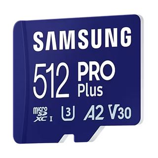 512GB Samsung Pro Plus microSD Up to 180MB/s Read and 130MB/s Write