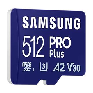 512GB Samsung Pro Plus microSD Up to 180MB/s Read and 130MB/s Write