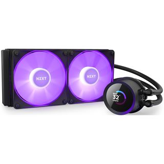NZXT Kraken 240 RGB incl.1,54" Display Black All-in-One /