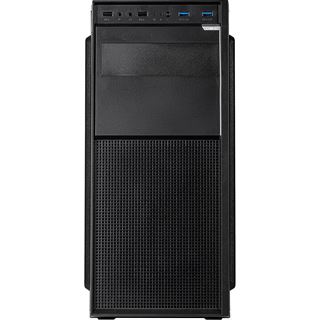 Inter-Tech A-301 Quad Midi Tower schwarz