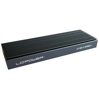 LC-Power USB3.2 LC-M2-C-NVME-3 f. M.2 SSD Laufwerks-Gehäuse