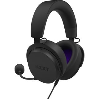 NZXT Relay Wired Closed Back Headset 40mm Black V2