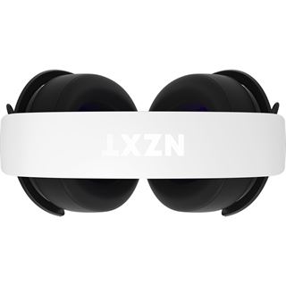 NZXT Relay Wired Closed Back Headset 40mm White V2