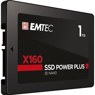 1TB EMTEC X160 SSD Power Plus 2.5" (6.4cm) SATA 6Gb/s 3D NAND