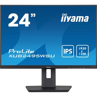 24" (60,96cm) iiyama ProLite XUB2495WSU-B5 schwarz 1920x1200