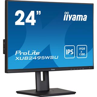 24" (60,96cm) iiyama ProLite XUB2495WSU-B5 schwarz 1920x1200