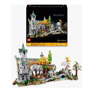 LEGO Icons 10316 DER HERR DER RINGE: BRUCHTAL, Großes Set