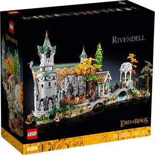 LEGO Icons 10316 DER HERR DER RINGE: BRUCHTAL, Großes Set