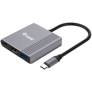 Equip Dock USB-C->HDMI,USB3.0,100WPD 4K60Hz 0.15m gr