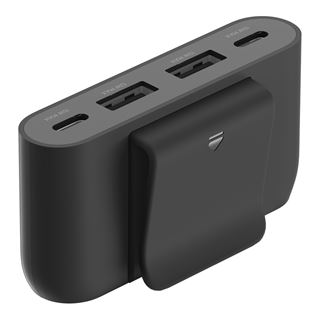 BELKIN 4-PORT USB SPLITTER 2XUSB-C 2XUSB-A MAX. 30W 2M CABLE BLACK