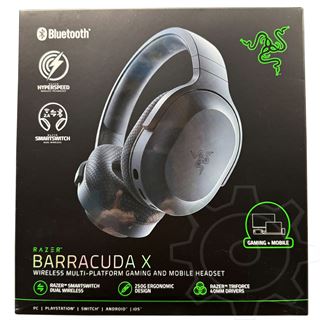 Razer Headset Barracuda X WL Gaming (2022) black BT für PC,