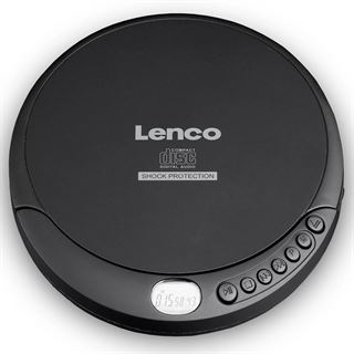 Lenco CD-200 Portabler CD/MP3 Player schwarz