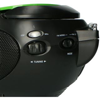 Lenco SCD-24 Tragbares Radio m. CD-Player Grün/Schwarz