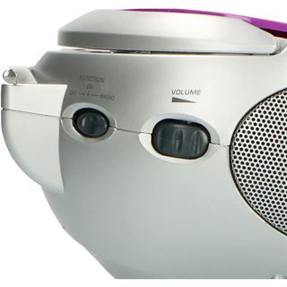 Lenco SCD-24 Tragbares Radio m. CD-Player Lila