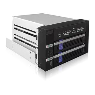 Icy Dock FatCage 2x 2.5"/3.5" SATA HDD/SSD RAID 1 in 2x