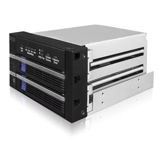 Icy Dock FatCage 2x 2.5"/3.5" SATA HDD/SSD RAID 1 in 2x